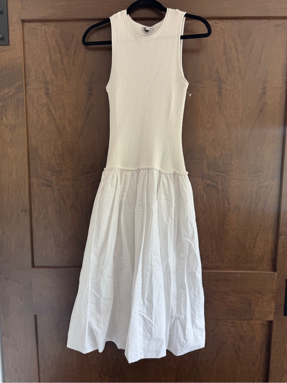 NWOT 1.State Mixed Media Tank Midi Dress Small